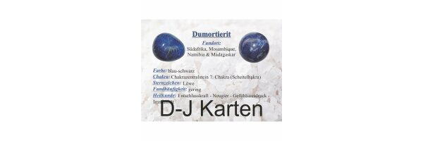 Edelsteinkarten D-J