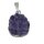 Amethyst Anhänger kleines Drusensegment in silberner Einfassung
