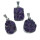 Amethyst Anhänger kleines Drusensegment in silberner Einfassung