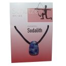 Schütze Sternzeichen Karte 23.11. - 21.12. Glücksstein Sodalith gebohrt