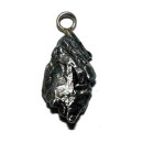 Meteorit Anhänger mit einer Metallöse mit Echtheitszertifikat ca. 15 - 20 mm ca. 5,5-8 g