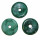 Malachit Donut 35 mm Ø SUPER A*Qualität schöne Farbe und Maserung