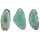 Achatscheibe Anh. in GRÜN mit schwarzem Textilband ca.60x25mm