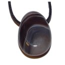 Botswana Achat Trommelstein Tropfen gebohrt (2,5 mm) ca....