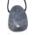 Iolith auch Wassersaphir genannt Anhänger XL flacher Trommelstein ca. 40x30x15 mm mit Bohrung