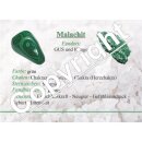 Malachit Anhänger Donut Ø 50 mm SUPER A*Qualität schöne Farbe und Maserung