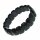Onyx Armband facettiert auf Stretchband