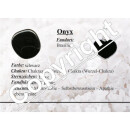 Rauchquarz kombiniert mit Onyx und  Perle Armband auf Stretchband