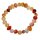 Carneol - Achat Armband polierte Nuggets