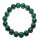 Malachit Armband 10 mm Kugel schöner grün gemaserter Malachit A* Qualität