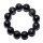 Regenbogen Obsidian Kugel Armband 18 mm schöner Augen Regenbogenobsidian