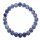 Sodalith Armband 8 mm Kugel schönes blau mit Maserung ideal zur Jeans