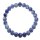 Sodalith Armband 8 mm Kugel schönes blau mit Maserung ideal zur Jeans