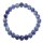 Sodalith Armband 8 mm Kugel schönes blau mit Maserung ideal zur Jeans