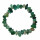Achat grün (coloriert) Armband polierte Nuggets