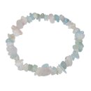 Aquamarin und Kunzit Splitter Armband auf Stretchband ca....