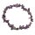 Charoit Spltter Armband gute Steinqualität auf Stretchband