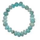 Andenopal blau Armband polierte Nuggets