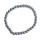 Hämatit mit Silber Legierung Kugel Armband Ø 6 mm ca. 19 cm