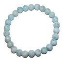 Larimar Atlantis Stein Armband Kugel Ø 7-8 mm A* Qualität aus der Dominikanischen Repuplik