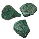 Rubin Zoisit Rohstein A* Quailität mit Rubin ca. 30 - 100mm