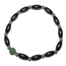 Hämatit magnetisiert mit Aventurin Kugel kombiniert Armband (Magnetarmband)