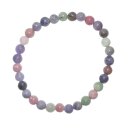 Multi Color Armband Kugel 6 mm A* extra mit Tansanit...