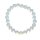 Opalith (Glas, synthetisch) 10 mm Kugel Armband mit blauem Opal Schimmer