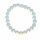 Opalith (Glas, synthetisch) 8 mm Kugel Armband mit blauem Opal Schimmer