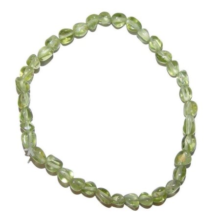 Peridot / Olivin Nugget Armband