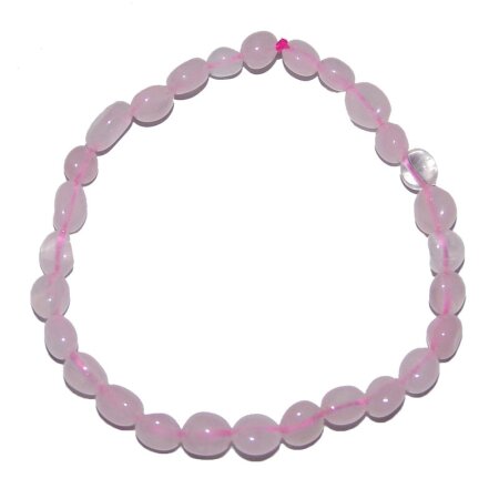 Rosenquarz Armband Free Form