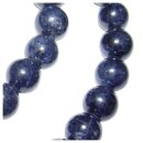 Saphir Kugel Armband 6mm Ø auf Stretchband