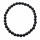 Turmalin schwarz Schörl Armband Kugel 6 mm auf Stretchband