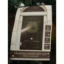 Deko Türkranz Weihnachten 20er LED Kranz grün...