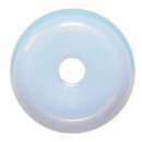 Opalith 40 mm Ø (Glas synthetisch) Donut Anhänger rund...