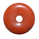 Jaspis rot 40 mm Ø Donut Anhänger rund