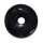 Turmalin schwarz / Schörl Donut Anhänger rund 40 mm Ø