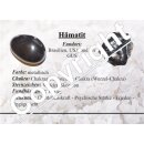 Hämatit Ring 6 mm Breite schönes glänzendes grau anthrazit Größe 64 (20,3 mm)