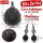 10 x 2er Set Lava Anhänge rca. 42x30 mm + Ohrhänger ca. 10mm Kugel