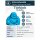 Türkinit – gefärbter Magnesit – Happy Buddha sitzend ca. 25 × 30 mm
