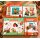 Herbst Winter Bastel Set Glitzer Mosaik Papierknüddel Filz und Bastelkoffer
