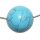 Türkinit (Magnesit color.) Kugel Anhänger ca. 20 mm mit Bohrung 2,5 mm