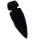 Pfeilspitze aus Obsidian schwarz aus Mexiko Handarbeit ca. 40 - 60 mm