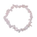 Rosenquarz Splitter Armband auf Stretchband ca. 5 - 8 mm,...