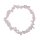 Rosenquarz Splitter Armband auf Stretchband ca. 5 - 8 mm, 19 - 20 cm lang