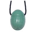 Aventurin Scarabäus Figur Anhänger ca. 30x20x15 mm mit Bohrung: ca. 2,5mm Glückskäfer