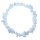 Chalcedon Armband Splitter Armband auf Stretchband