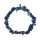 Lapislazuli Splitter Armband auf Stretchband ca. 5 - 8 mm, 19 - 20 cm lang