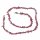 Turmalin Rubelit rosa rot Splitter Kette 45 cm mit Karabinerverschluss