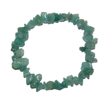 Aventurin Splitter Armband auf Stretchband ca. 5 - 8 mm, 19 - 20 cm lang